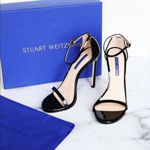 SOLD - NEW Stuart Weitzman  Patent Nudist Heel